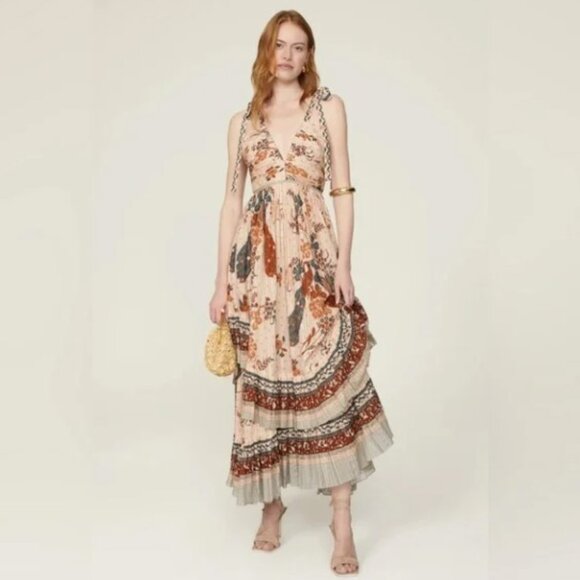 Ulla Johnson Meera Dress in Egret - Picture 1 of 6